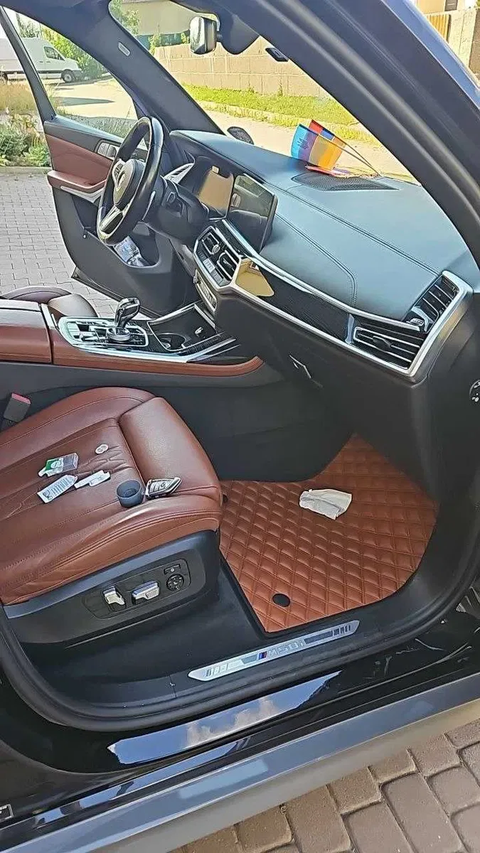 Коврики в салон Экокожа Екошкіра для BMW X7 G07 X1 E84 X1 F48 X3 E83 — фото 2
