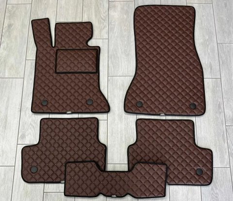 коврики в салон екошкіра экокожа для BMW F10 F30 G01 G07 X5 X4 X3 X7