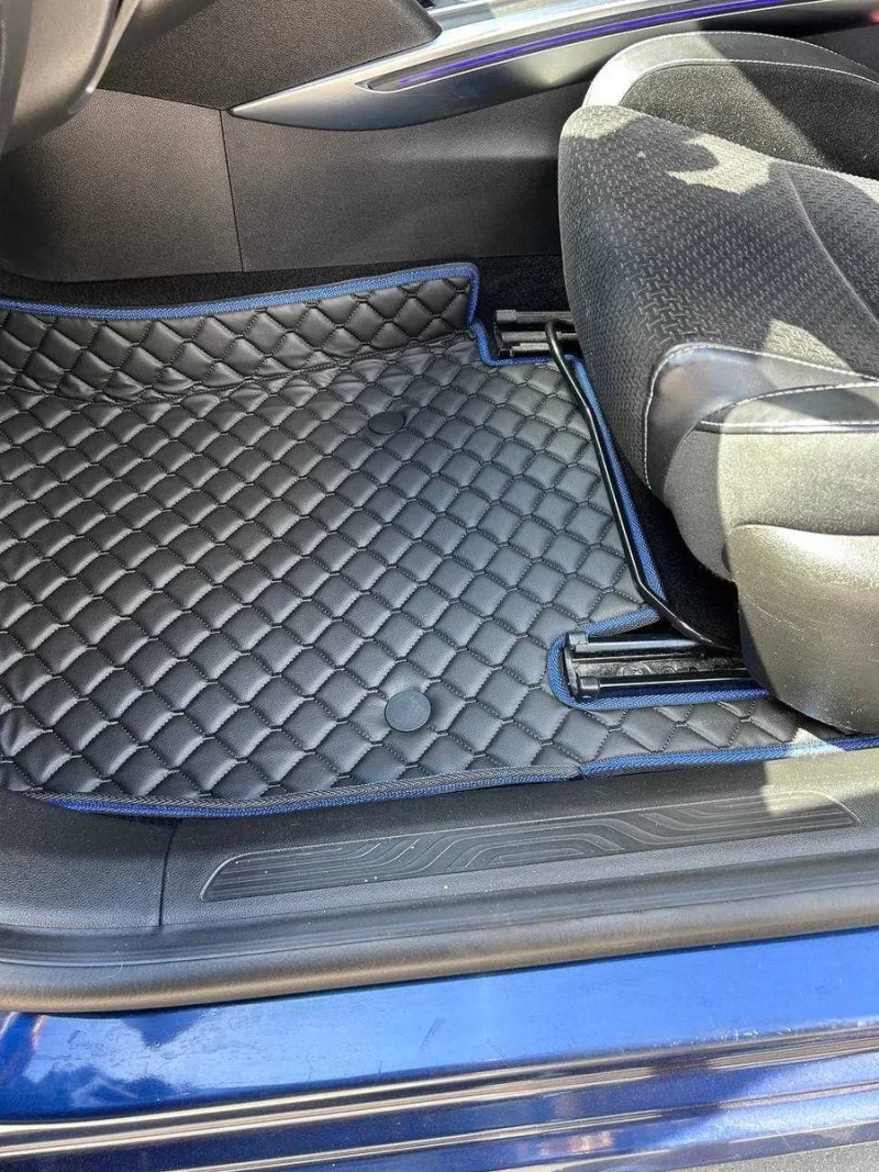 Коврики в салон екошкіра экокожа з бортиками для Volkswagen Toyota BYD — фото 5