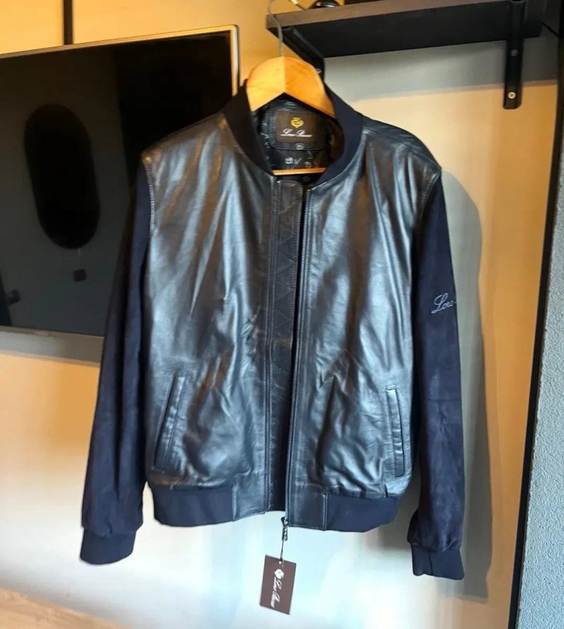 Кожаная Куртка Loro Piana мужская — фото 4
