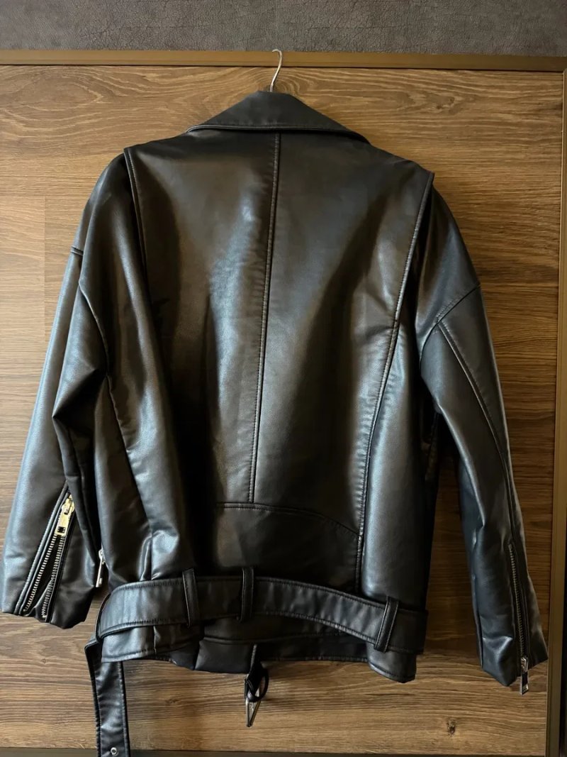 Кожанка Zara оверсайз — фото 2