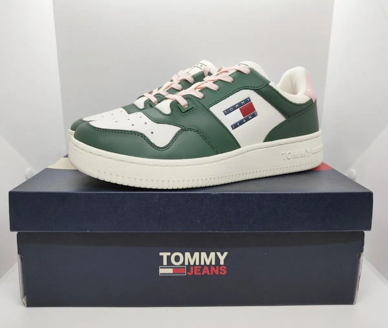 Кожаные 25,2 25,7 26,2см кроссовки кеды Tommy Hilfiger оригинал — фото 4