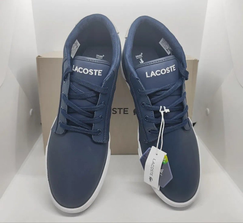 Кожаные 27 27,5 29 29,5см ботинки кроссовки кеды Lacoste оригинал — фото 6