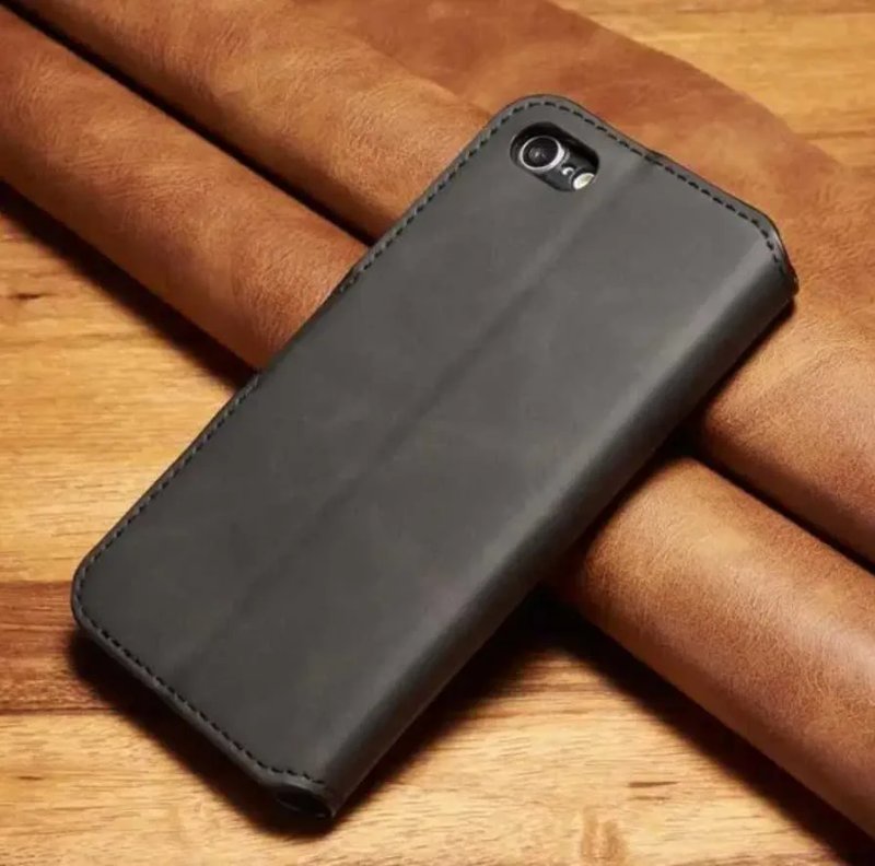 Кожаный чехол книжка на для моделей Apple iPhone чехлы айфон Pro Max — фото 5