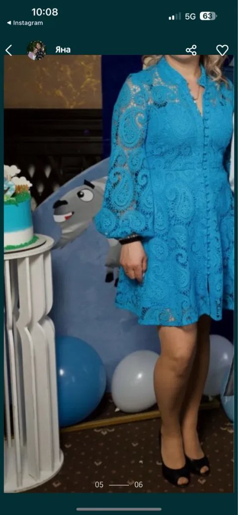 Красива ажурна сукня