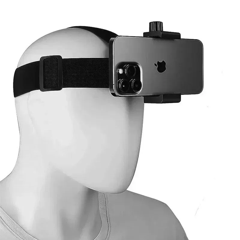 Крепление держатель на голову для смартфона и екшн камер GoPro, Xiaomi — фото 3