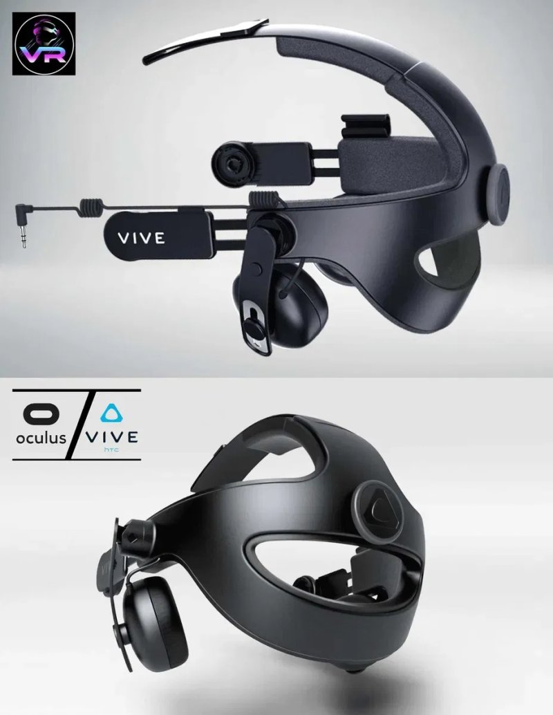 ‼️ Кріплення HTC VIVE Deluxe Audio Strap Meta Quest 3, 3S, Oculus Quest 2 — фото 2