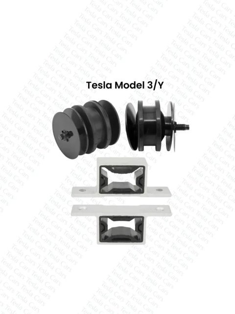 Кріплення касети радіаторів, телевізора, дифузора, подушка Tesla 3/Y