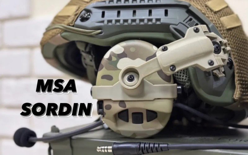 Кріпленя на шолом чебурашки,для активних навушників MSA SORDIN Pro-X — фото 5