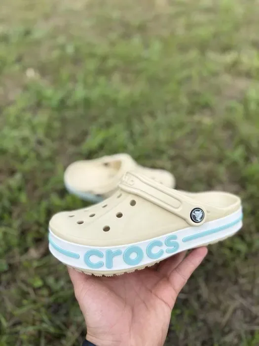 Крокси бірюзові жіночі кроксы женские crocs bayaband 36-45 розмір — фото 5