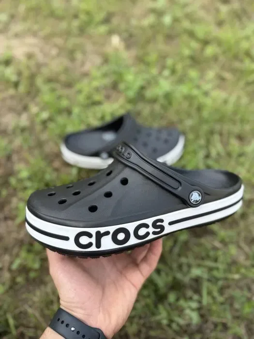 Крокси бірюзові жіночі кроксы женские crocs bayaband 36-45 розмір — фото 6