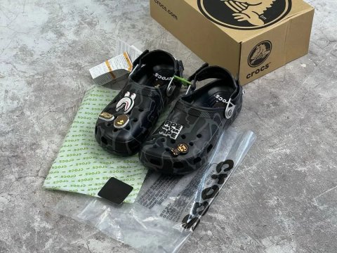 Крокси Crocs bape crocs тапки крокс бейп У наявності ‼️ Акція ‼️