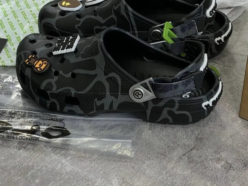 Крокси Crocs bape crocs тапки крокс бейп У наявності ‼️ Акція ‼️ — фото 3