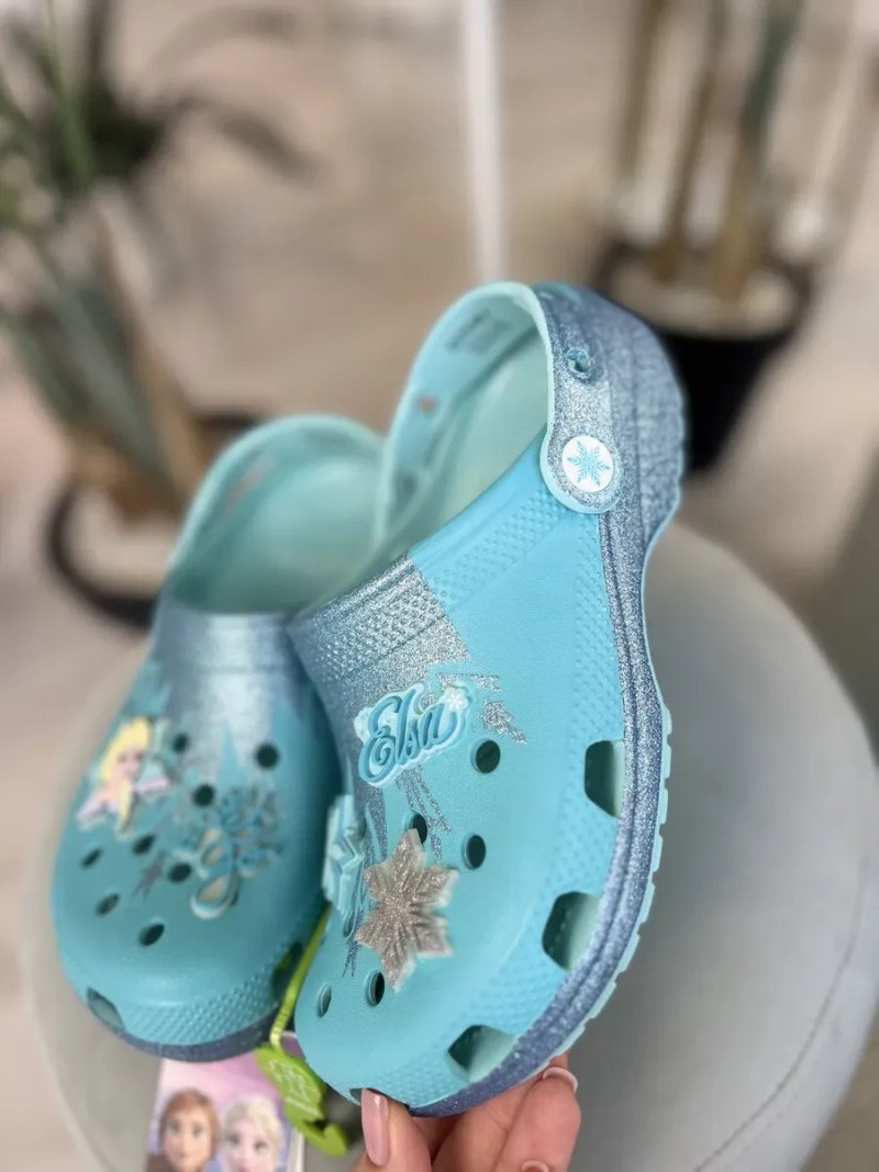Крокси Crocs Шльопанці Frozen Elsa Classic Clog J5 (36 розмір) — фото 2