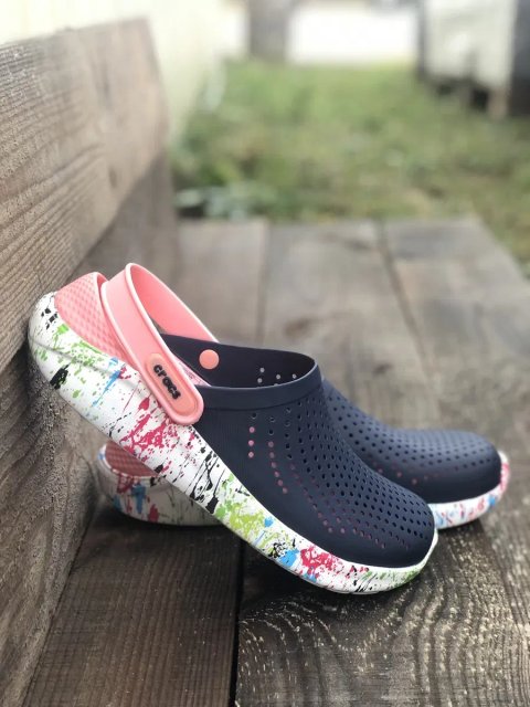 Крокси Лайт Райд Crocs Lite Ride Клякси