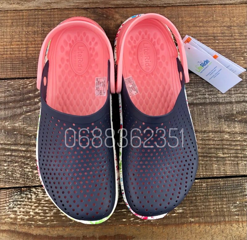 Крокси Лайт Райд Crocs Lite Ride Клякси — фото 4