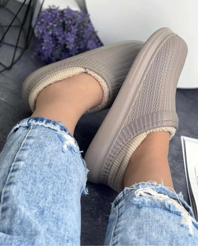 Крокси сабо жіночі зимові ,crocs,кроксы женские зимние теплі тапочки — фото 3