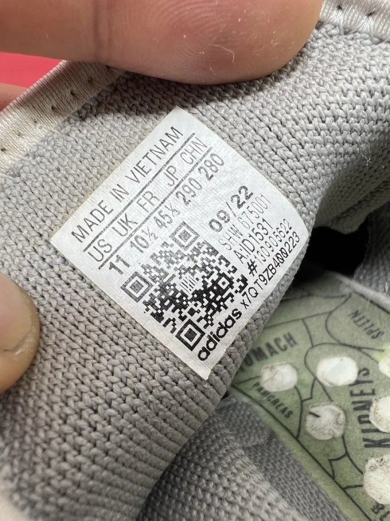 Кросівки 45.5р. Adidas Hu NMD Animal Print "Ash Grey" (ID1531). Без Устілок — фото 5