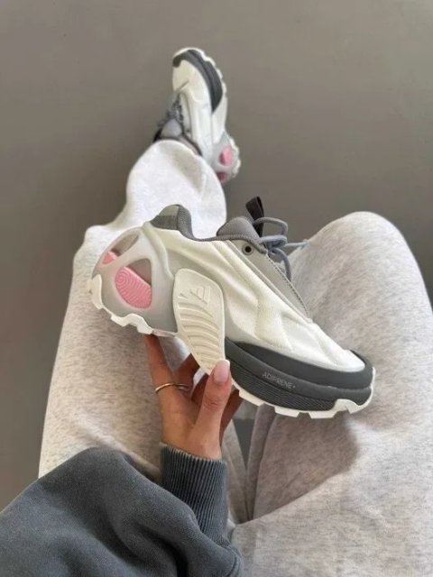 Кросівки Adidas Edge Runner Grey/White premium | Кроссовки Адидас жіночі