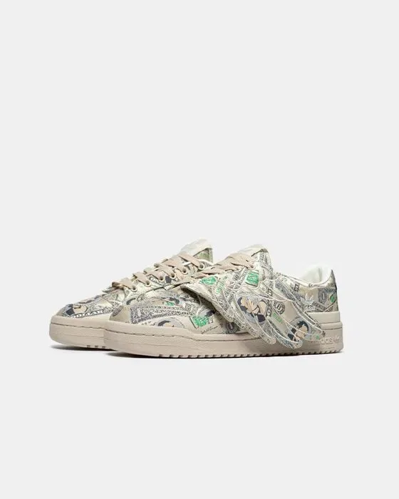 Кросівки Adidas Forum Money Low X Jeremy Scott Beige premium | Кроссовки Адидас чоловічі — фото 2