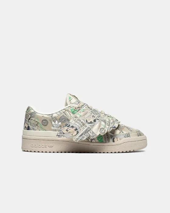 Кросівки Adidas Forum Money Low X Jeremy Scott Beige premium | Кроссовки Адидас чоловічі — фото 6