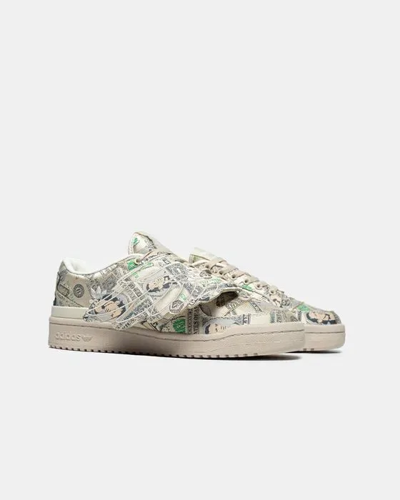 Кросівки Adidas Forum Money Low X Jeremy Scott Beige premium | Кроссовки Адидас чоловічі — фото 7
