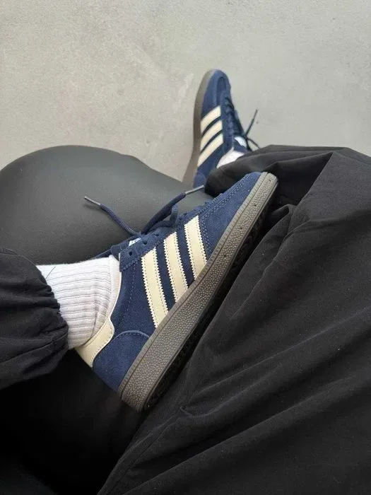 Кросівки Adidas Handball Spezial Indigo premium | Кроссовки Адидас жіночі чоловічі — фото 6