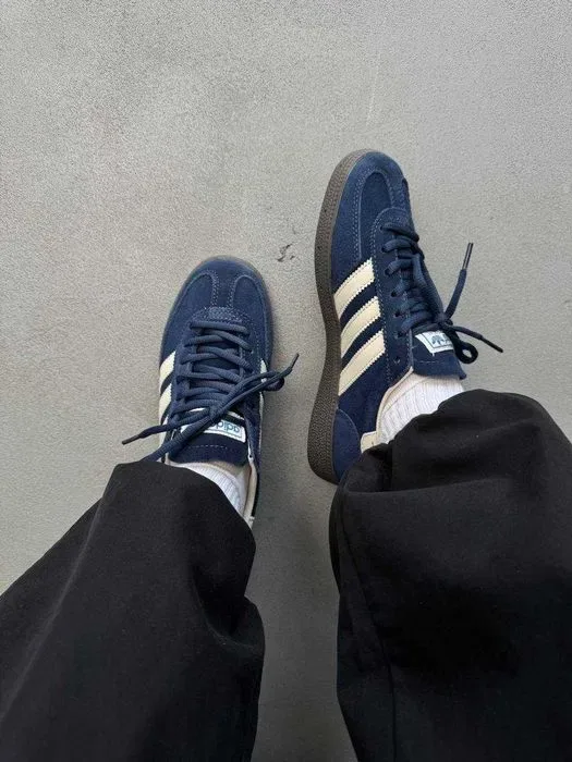 Кросівки Adidas Handball Spezial Indigo premium | Кроссовки Адидас жіночі чоловічі — фото 7