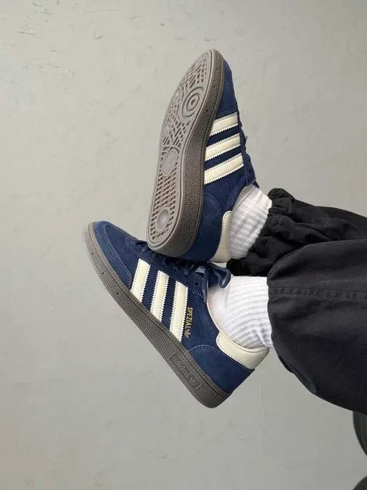 Кросівки Adidas Handball Spezial Indigo premium | Кроссовки Адидас жіночі чоловічі — фото 8