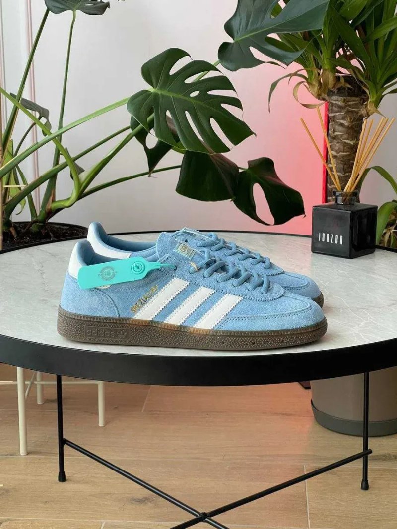 Кросівки Adidas Handball Spezial Light Blue premium | Кроссовки Адидас жіночі чоловічі — фото 2