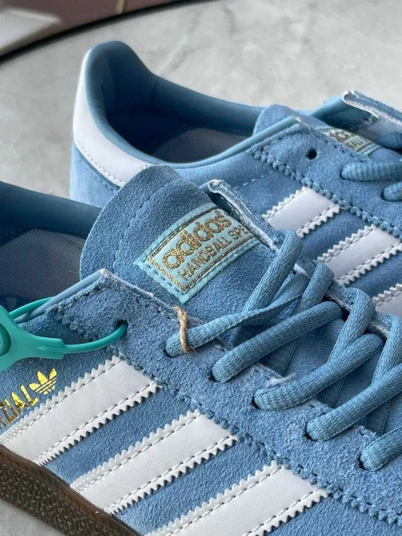 Кросівки Adidas Handball Spezial Light Blue premium | Кроссовки Адидас жіночі чоловічі — фото 6