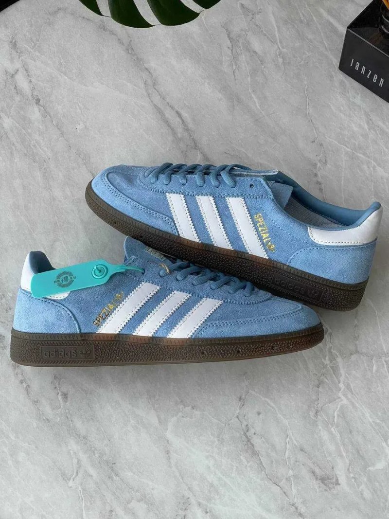 Кросівки Adidas Handball Spezial Light Blue premium | Кроссовки Адидас жіночі чоловічі — фото 8