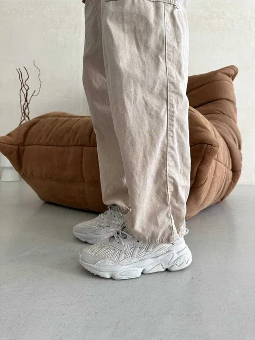 Кросівки Adidas Ozweego Adiprene Light Beige premium | Кроссовки Адидас жіночі — фото 3
