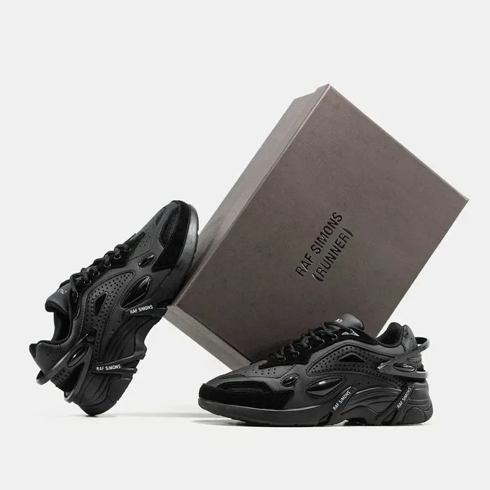 Кросівки Adidas Raf Simons Cylon - 21 All Black premium | Кроссовки Адидас чоловічі жіночі — фото 8
