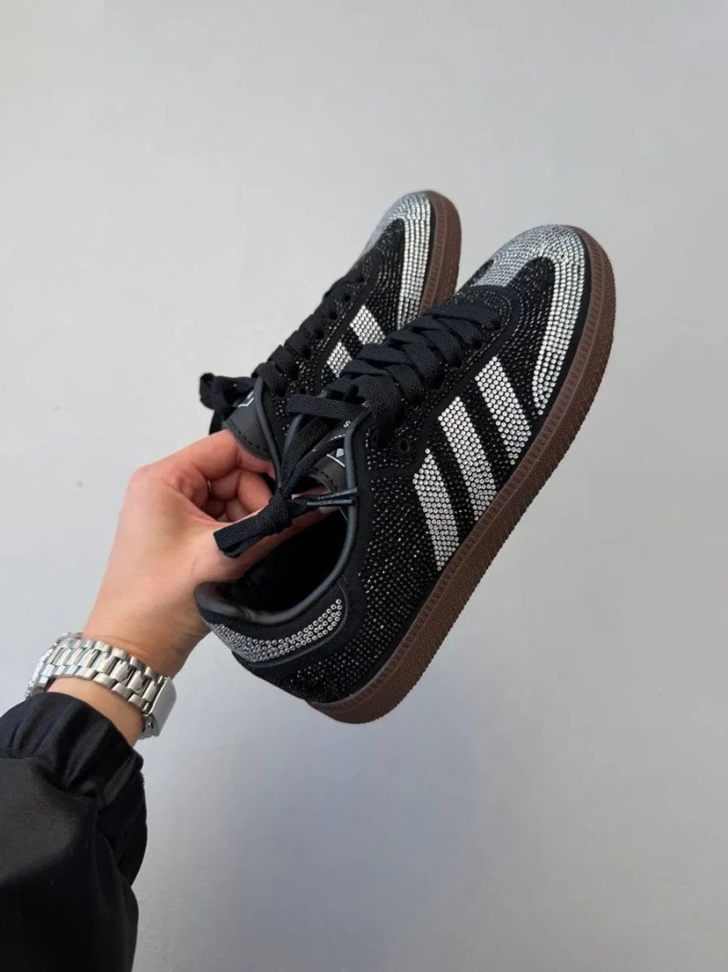 Кросівки Adidas Samba Black premium | Кроссовки Адидас жіночі — фото 2