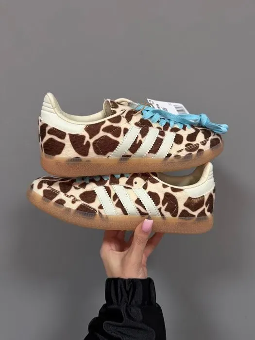 Кросівки Adidas Samba Giraffe Print Premium | Кроссовки Адидас жіночі чоловічі — фото 2