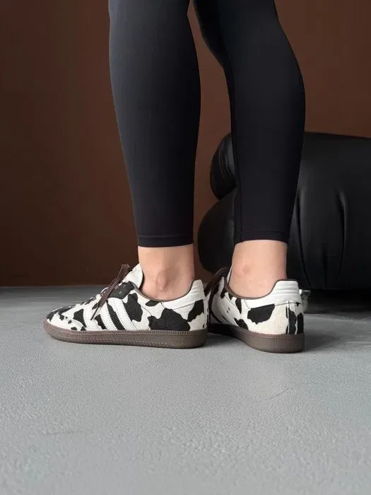 Кросівки Adidas Samba OG Cow Print premium | Кроссовки Адидас жіночі чоловічі — фото 3