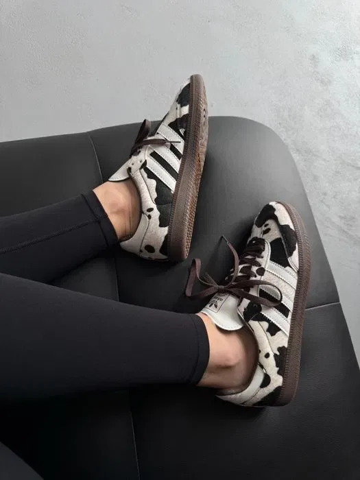 Кросівки Adidas Samba OG Cow Print premium | Кроссовки Адидас жіночі чоловічі — фото 7