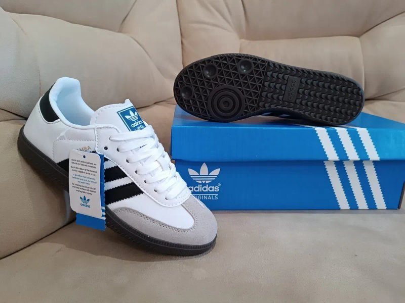Кросівки Adidas samba OG (натуральна  шкіра) — фото 4
