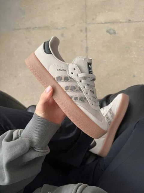 Кросівки Adidas Samba Platform Leopard premium | Кроссовки Адидас жіночі