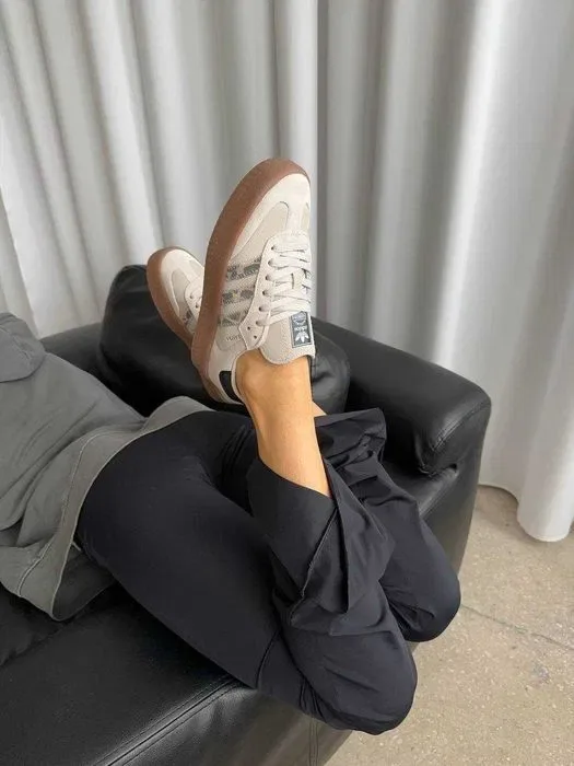 Кросівки Adidas Samba Platform Leopard premium | Кроссовки Адидас жіночі — фото 5