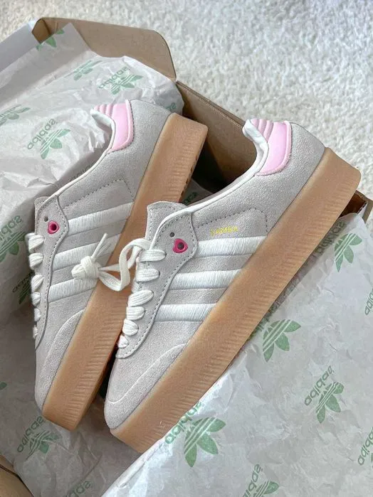 Кросівки Adidas Samba Platform Valentines Day premium | Кроссовки Адидас жіночі — фото 2