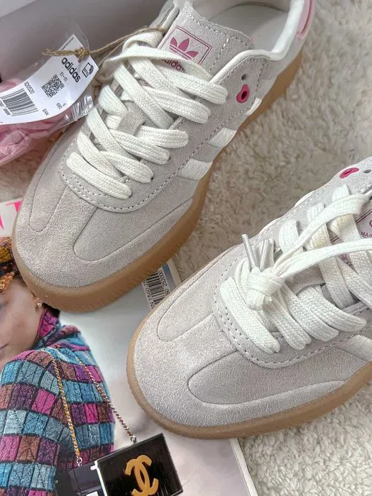 Кросівки Adidas Samba Platform Valentines Day premium | Кроссовки Адидас жіночі — фото 4