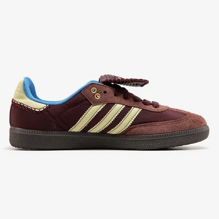 Кросівки Adidas Samba x Wales Bonner Brown premium | Кроссовки Адидас жіночі чоловічі — фото 3