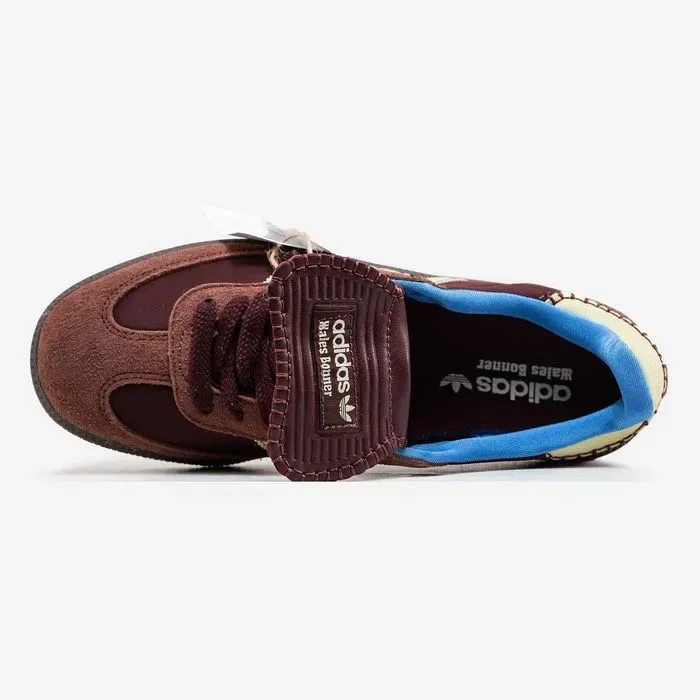Кросівки Adidas Samba x Wales Bonner Brown premium | Кроссовки Адидас жіночі чоловічі — фото 4