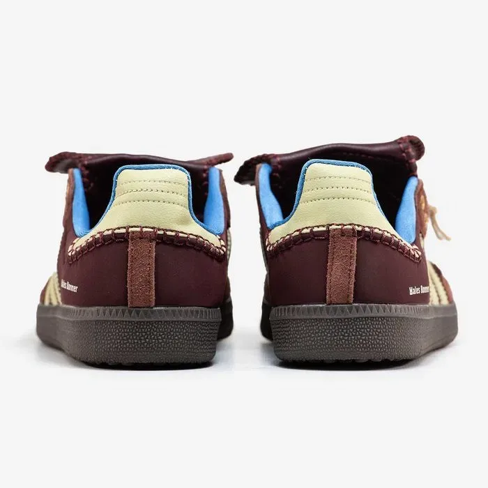 Кросівки Adidas Samba x Wales Bonner Brown premium | Кроссовки Адидас жіночі чоловічі — фото 5