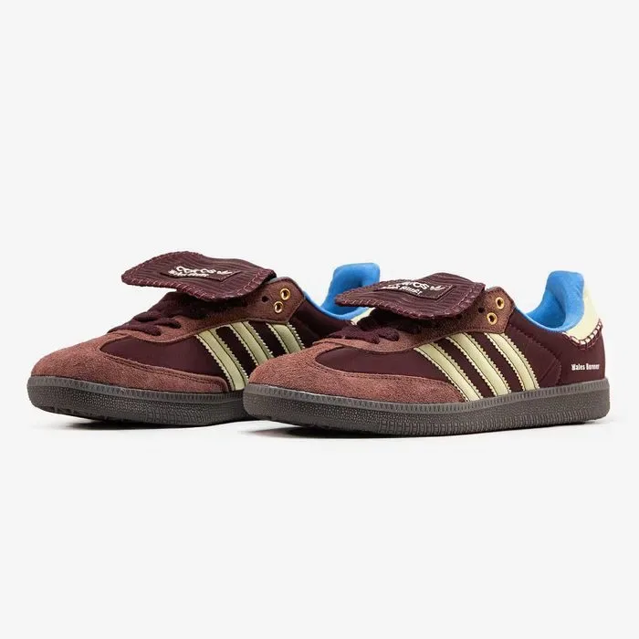 Кросівки Adidas Samba x Wales Bonner Brown premium | Кроссовки Адидас жіночі чоловічі — фото 6