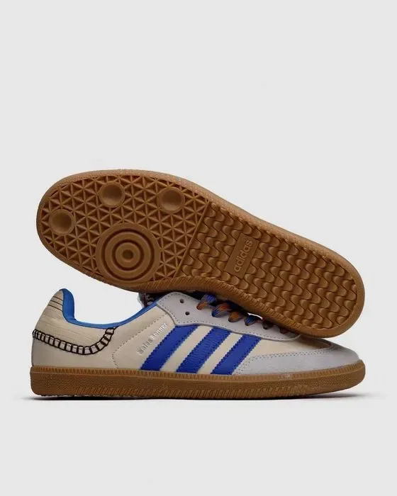 Кросівки Adidas Samba x Wales Bonner Clasy Royal Blue premium | Кроссовки Адидас жіночі — фото 5