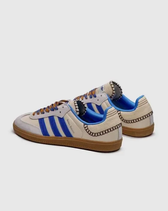 Кросівки Adidas Samba x Wales Bonner Clasy Royal Blue premium | Кроссовки Адидас жіночі — фото 6