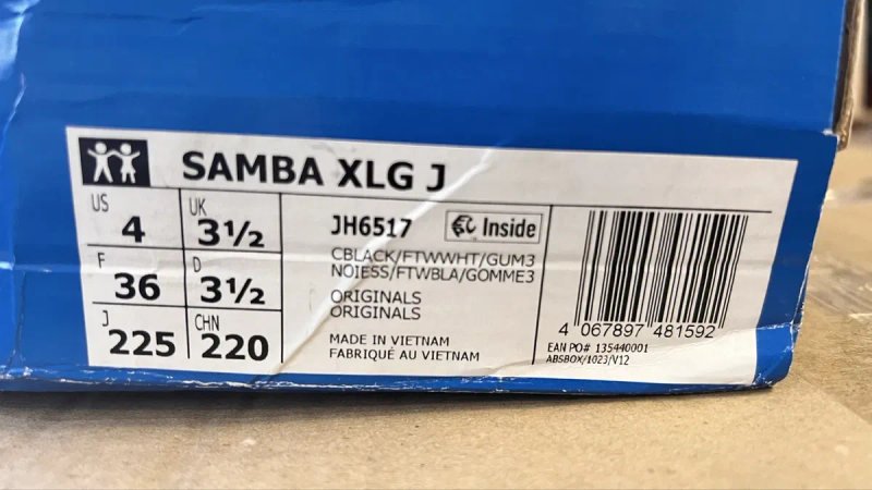 Кросівки Adidas Samba XLG. Розмір 36 (ідуть на 35). ОРИГІНАЛ!!! — фото 5